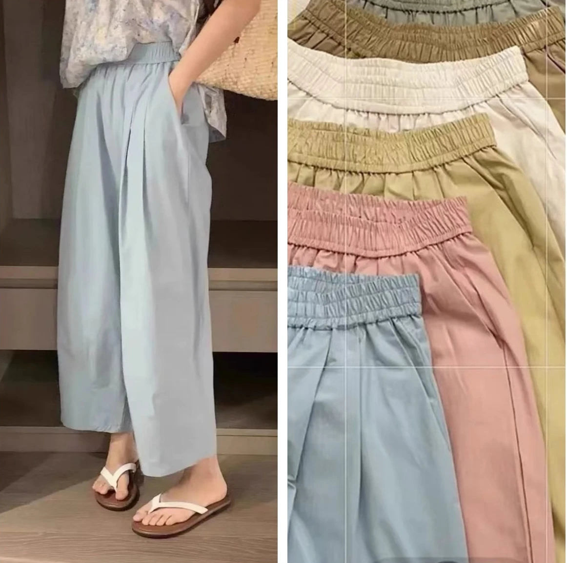 Women’s Plus Size Wide-Leg Pants