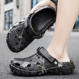 Men Summer Lightweight Garden Slippers
