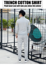 Men’s Plus Size Autumn Tracksuit Set