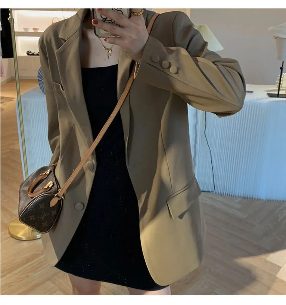 PowerSet™ – Slim Blazer Suit Set (Office-Classy, Tailored for Comfort & Impact)