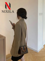 PowerSet™ – Slim Blazer Suit Set (Office-Classy, Tailored for Comfort & Impact)