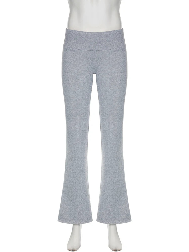 Women Y2K Flare Bootcut Pants