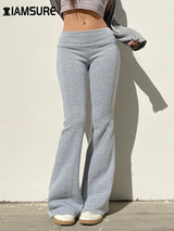 Women Y2K Flare Bootcut Pants