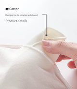 Women Front Buckle Cotton Bra