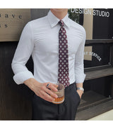 Men Slim Striped Shirt