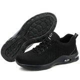 Women Safety Shoes Air Cushion Steel Toe Sneakers