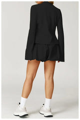 Women Stretch Slim Fit Training Jacket