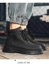 Men’s Outdoor Anti-Slip Leather Boots