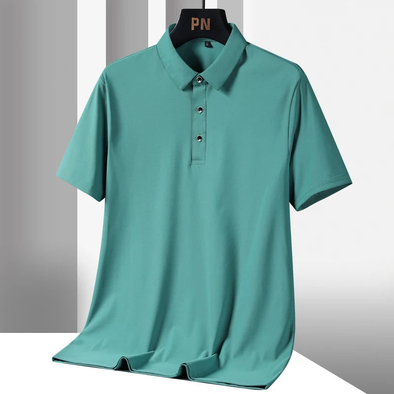 Men Oversize Quick Dry Polo Shirt