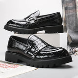 Men Platform Formal Leather Shoes