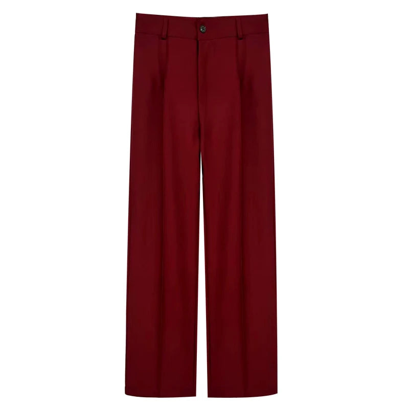 Women Office Straight Pants