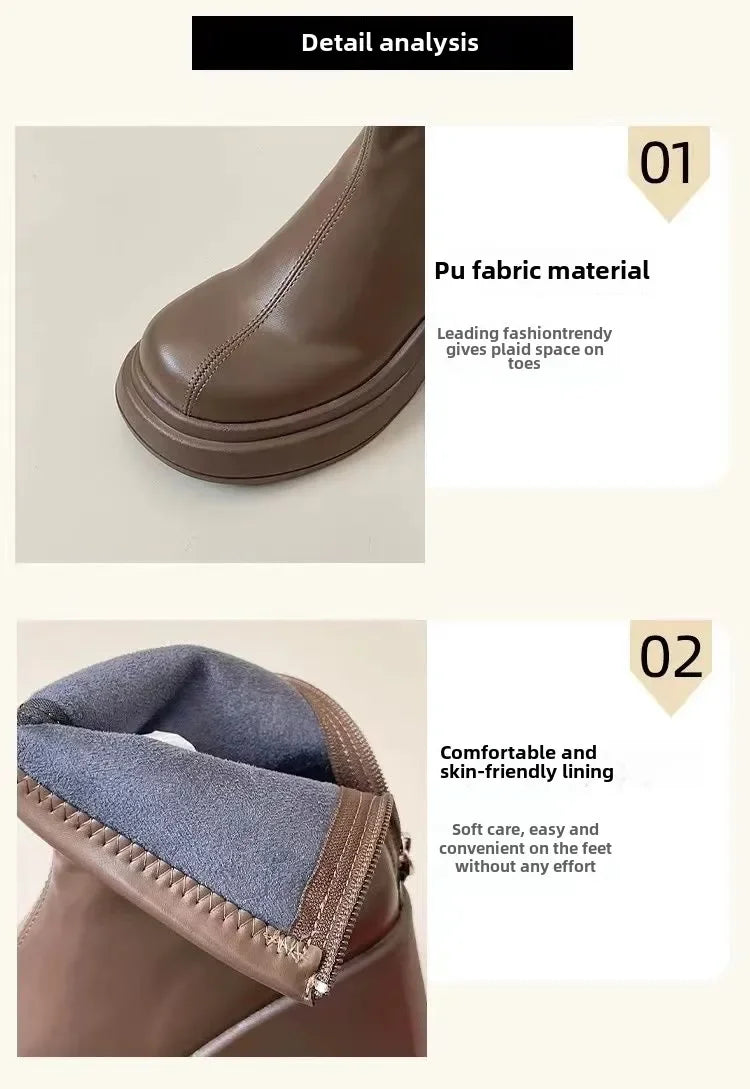 Women Ankle Boots Fashion Short Booties