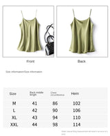 Double Layer Mulberry Silk Camisole Top