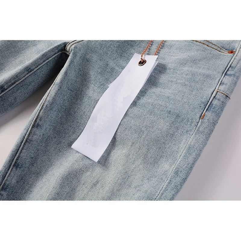 Men Distressed Skinny Jeans