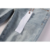 Men Distressed Skinny Jeans