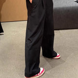 Women Korean Wide Casual Pants