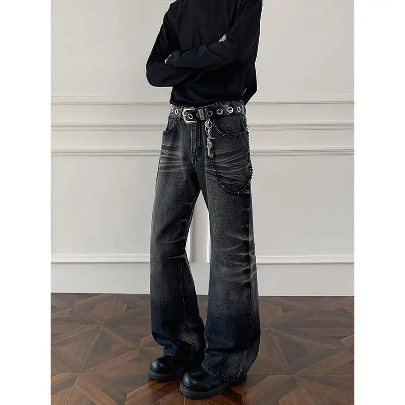 Men's Plus Size Slim Fit Bootcut Jeans