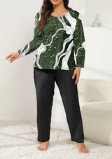 Women's Plus Size Pajama Top – Casual Comfort