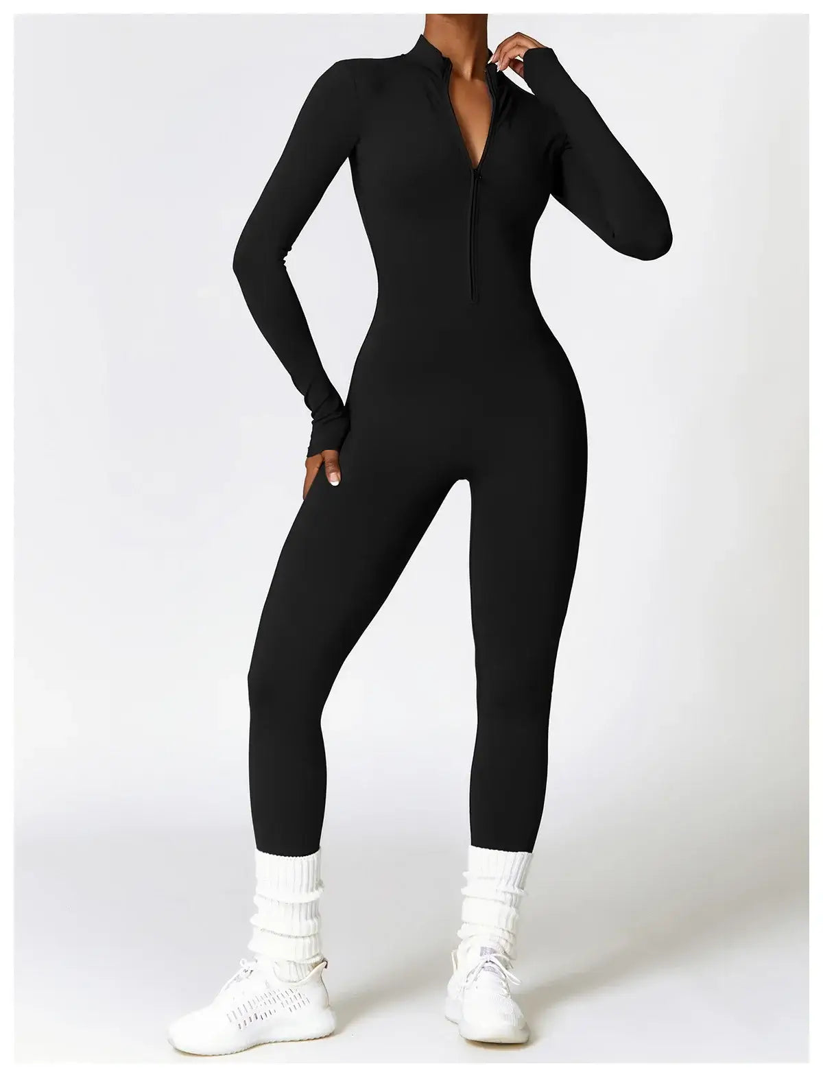 Women Velvet Yoga Fitness Jumpsuit