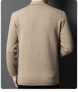Men V-Neck Cardigan Sweater