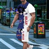 Men Summer Casual Shorts Set