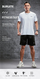 Men Quick-Dry Summer Sports Set