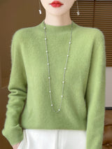 Women's Merino Wool Knit Pullover