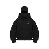 Men Balaclava Zip Hoodie Jacket