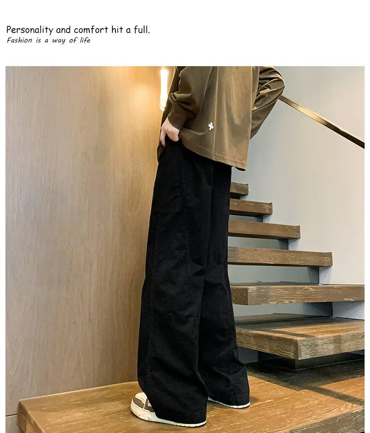 Men’s Oversized Streetwear Cargo Pants