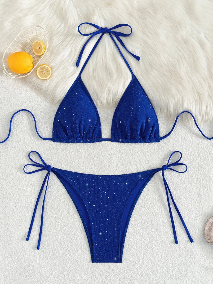 Sparkling Halter Bikini