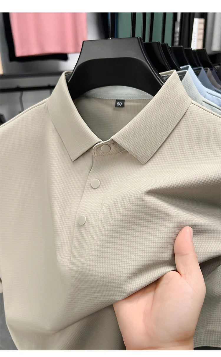 Men Premium Jacquard Polo T-Shirt