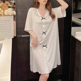 Women Plus Size Summer Nightdress