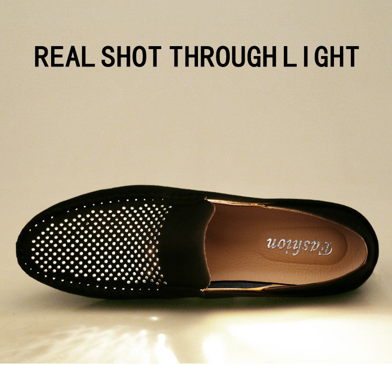 Men Italian Style Leather Moccasins