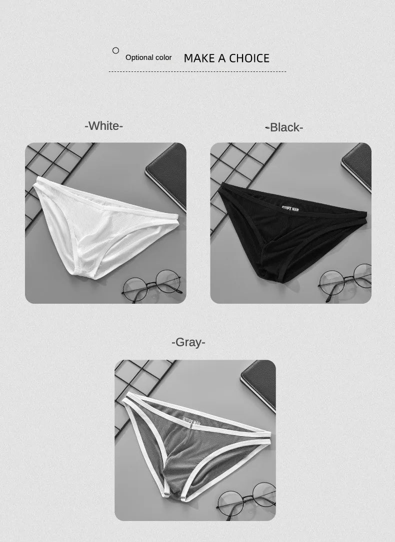Men's Sexy Briefs – U Convex Single Layer