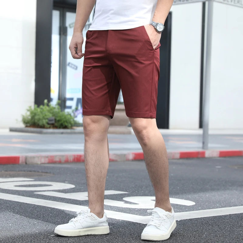 Men Business Casual Shorts