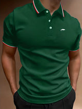 Men Summer Cotton Polo Shirt