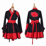 Lolita Kimono Akatsuki Anime Cosplay Dress