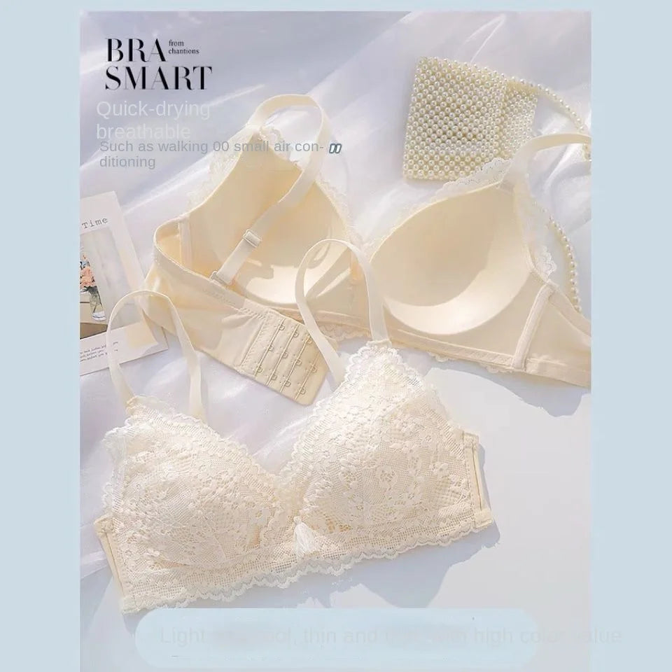 Women Ultra Thin Bra Set