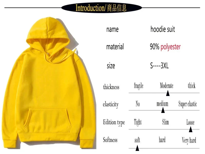 Unisex Harajuku Street Hoodie