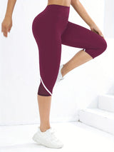 Women High Waist Capri Yoga Pants