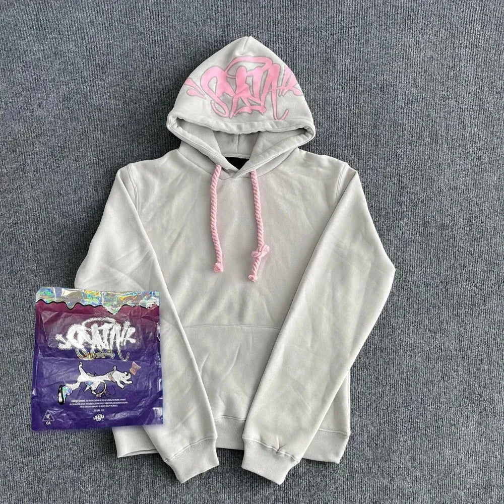 Men Cotton Hoodies Jogger Set