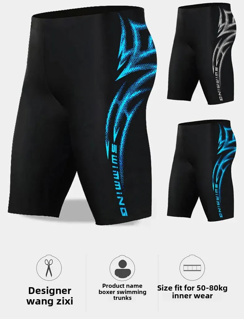 Men's Plus Size Long Swimming Pants