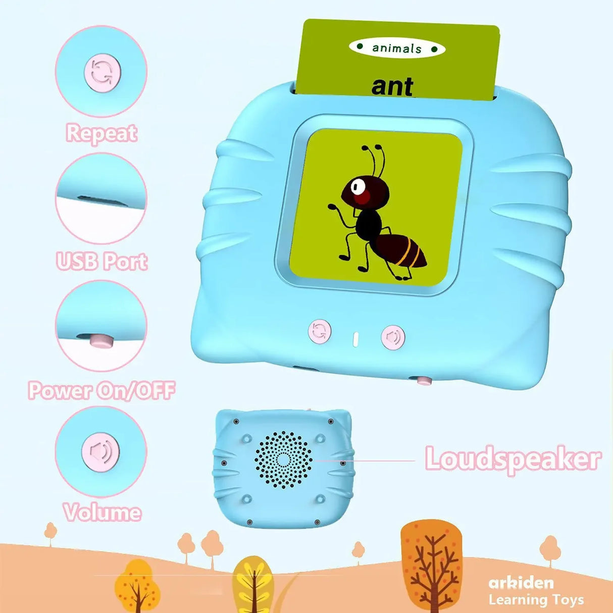 Kids English Learning Audio Book Toy