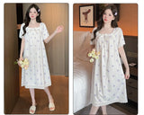 Women 5XL Cotton Sleep Dress