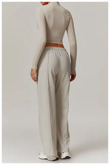 Women's Long Sleeve Yoga Shirt – Outdoor Running Fitness Top