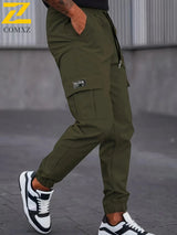 Men Ice Silk Cooling Cargo Pants