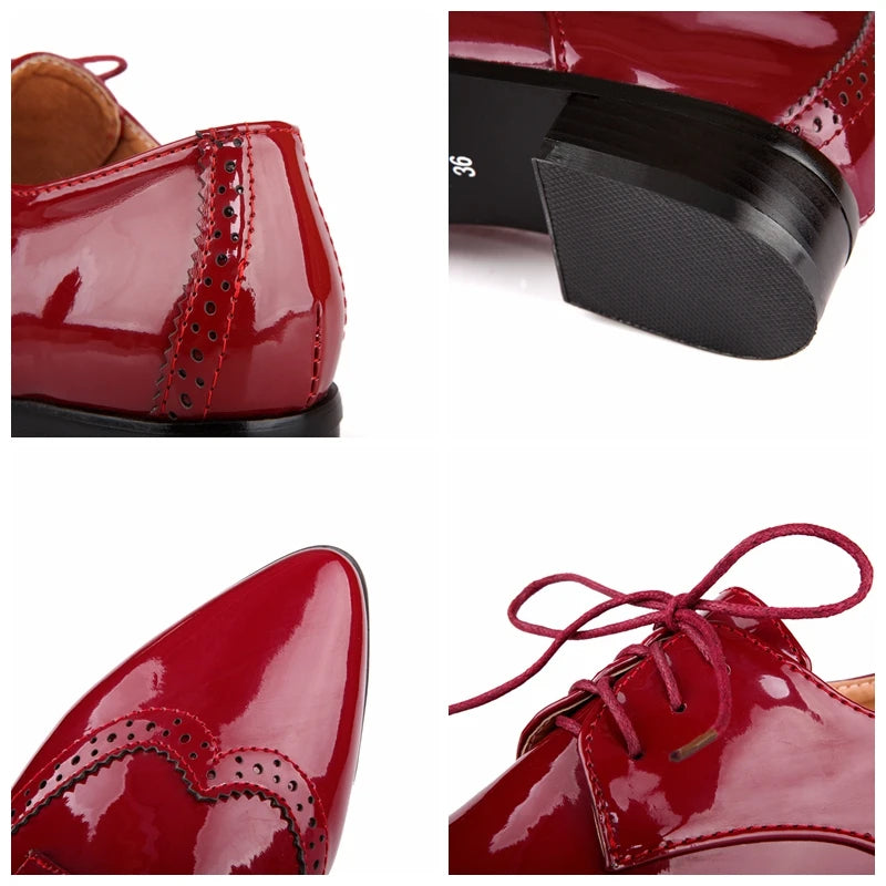 Women Polka Brogues – 2025