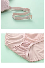 Women Lace Push Up Lingerie Set