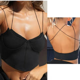 Women Single Strap Yoga Sports Bra