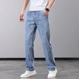 Men Thin Lyocell Jeans